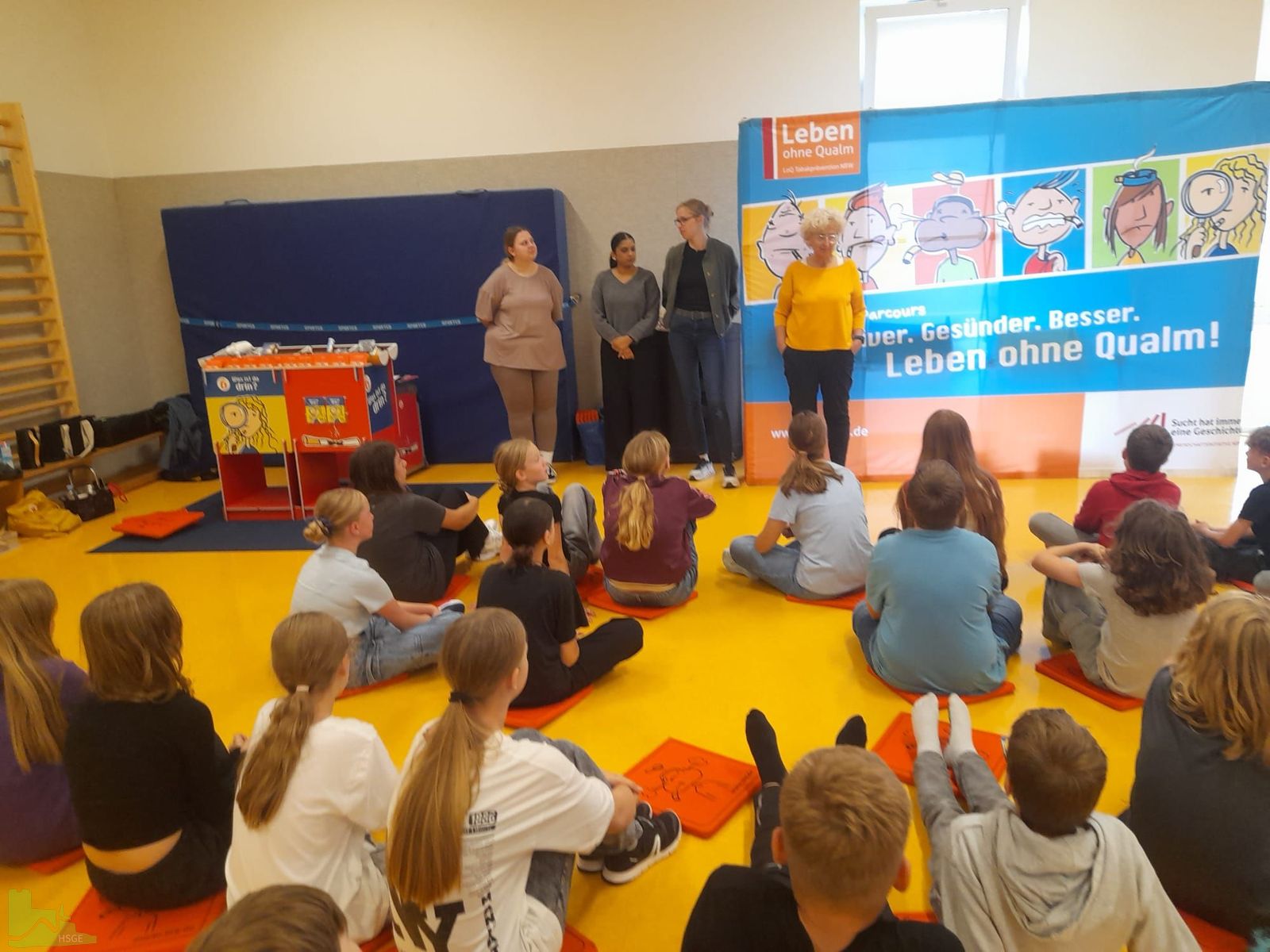 Prävention mit Spaßfaktor – Sechstklässler beschäftigen sich mit dem Thema „Rauchen“